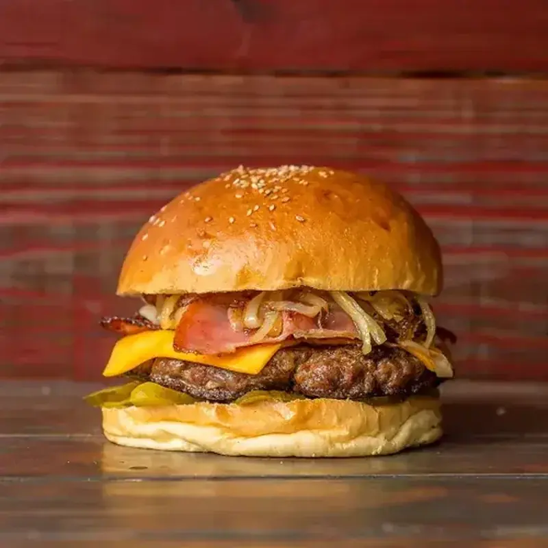Hamburguesa con cheddar